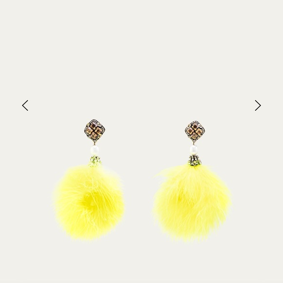 Ranjana Khan Pom Earrings - Picture 4 of 9
